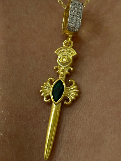 The 925 Kindness Sword Necklace