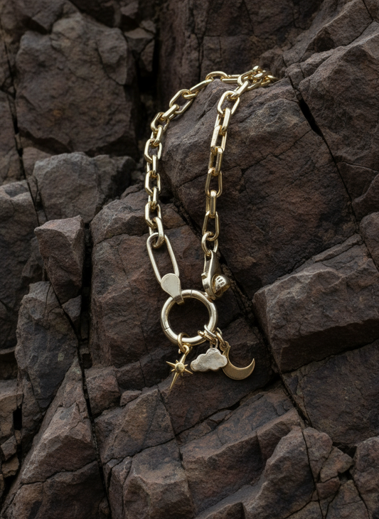 Gece Aşığı Charm kolye