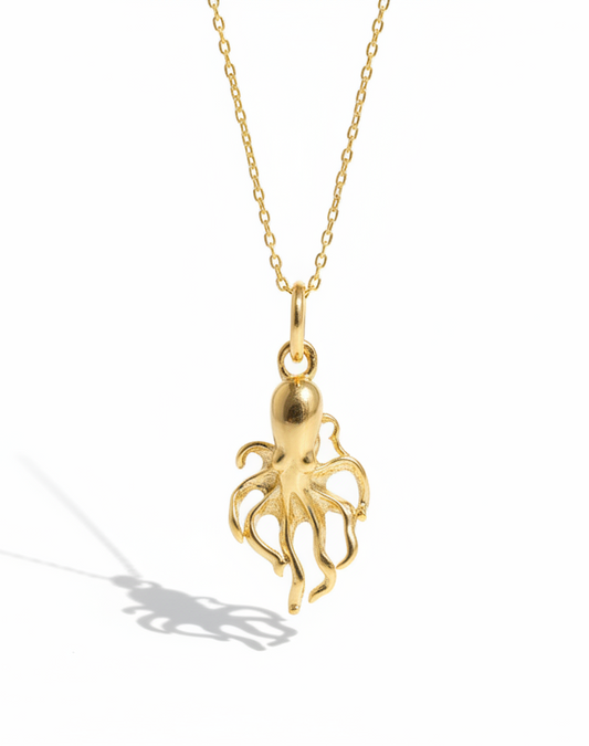 Dancing Octopus kolye