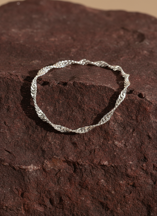 The 925 old chain bracelet