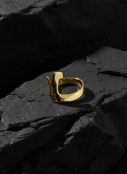 The 925 Two finger Royal ring