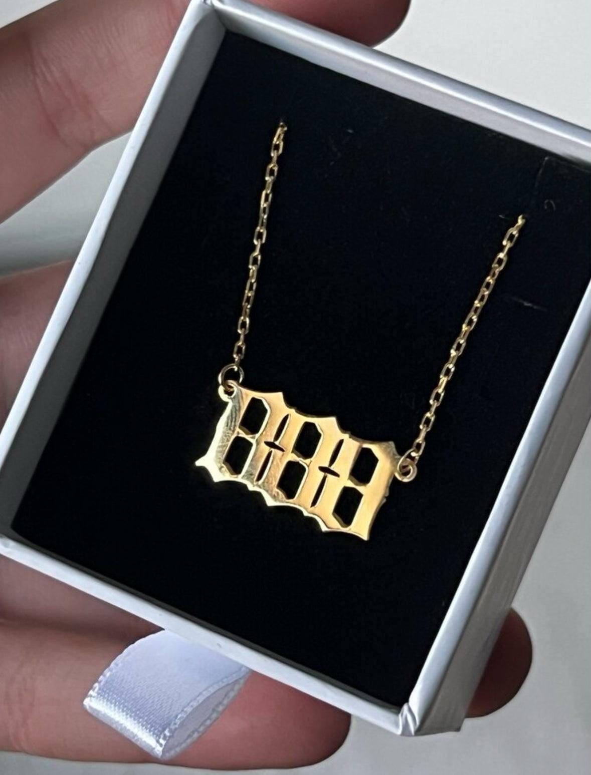 The 925 manifest necklace