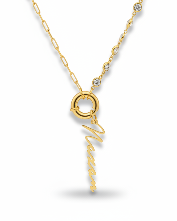 The 925 customized famme necklace