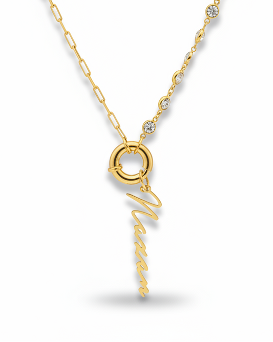 The 925 customized famme necklace