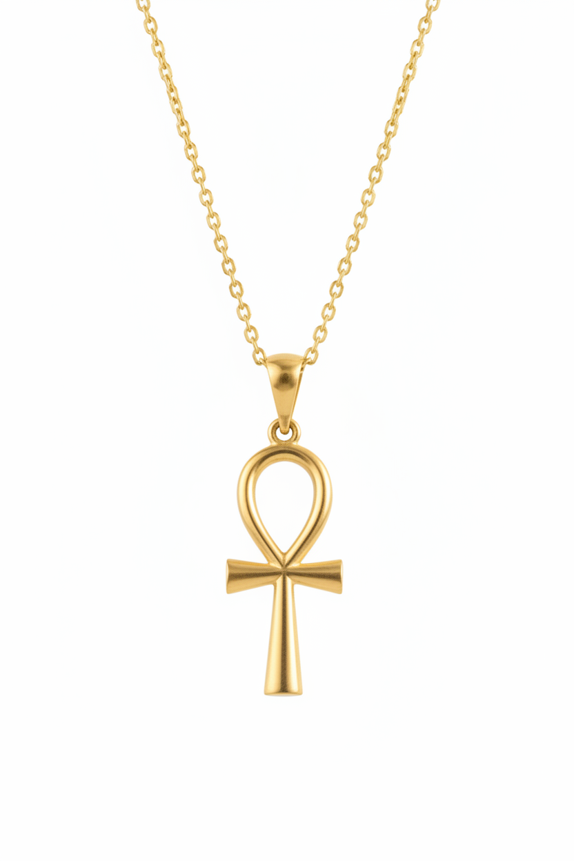 The 925 grande ankh necklace