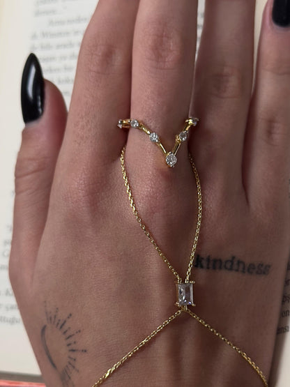 The 925 Myra ring