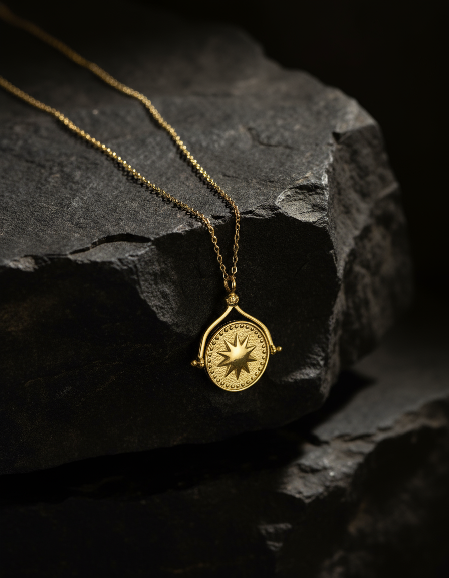 The 925 rotate necklace