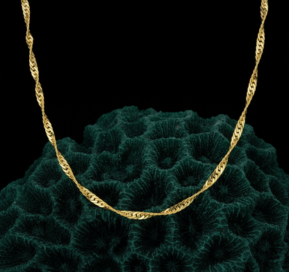 Vintage zincir kolye 