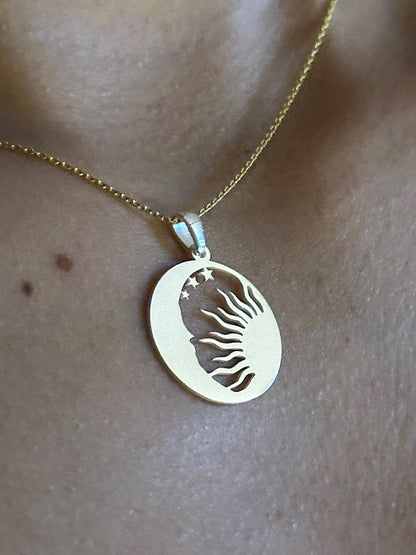 The 925 Hope is with you necklace