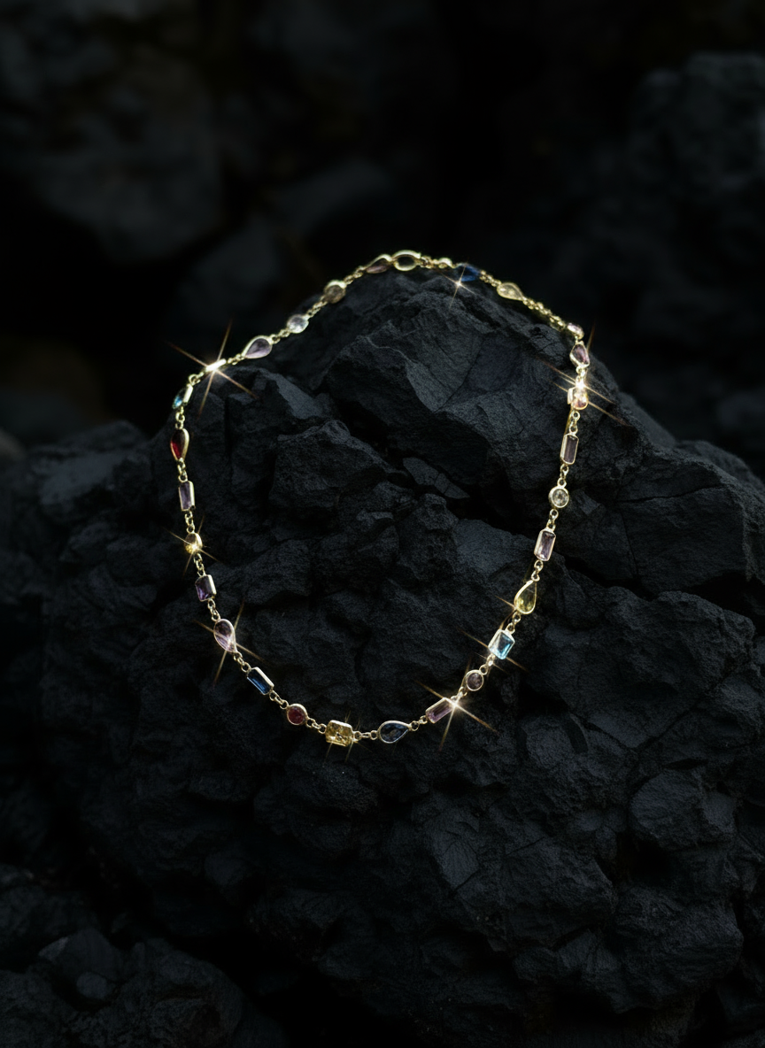 The 925 Colorful Dream necklace