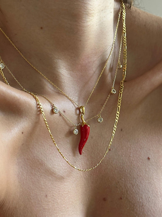 The 925 Hot like Pepper necklace