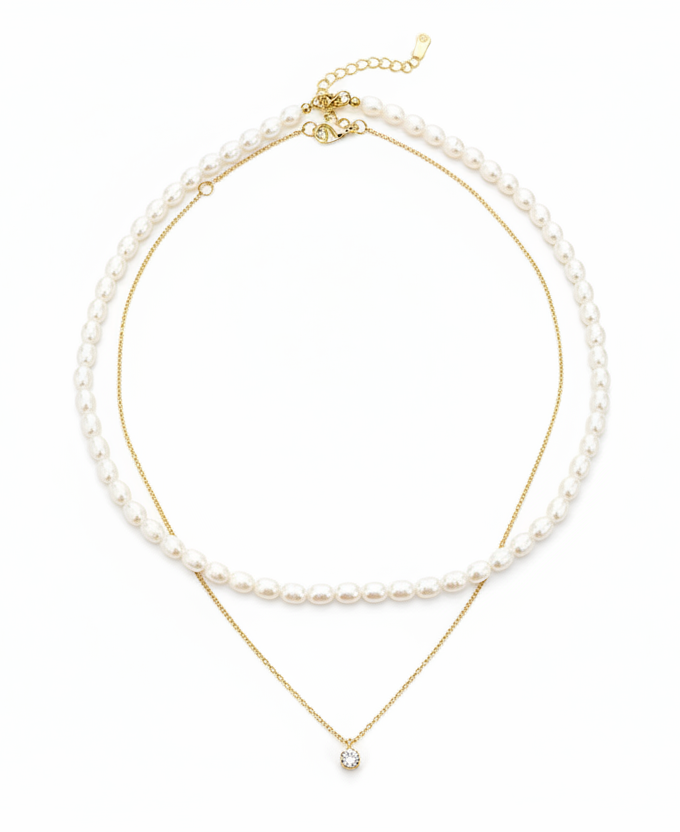 The 925 Grace pearl necklace