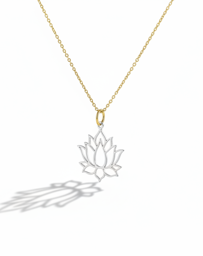 The 925 Lotus Flower necklace