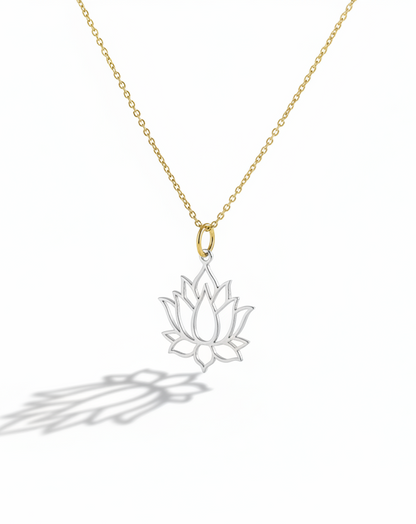 The 925 Lotus Flower necklace