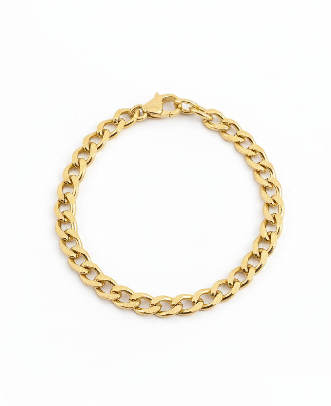 Curb zincir bileklik