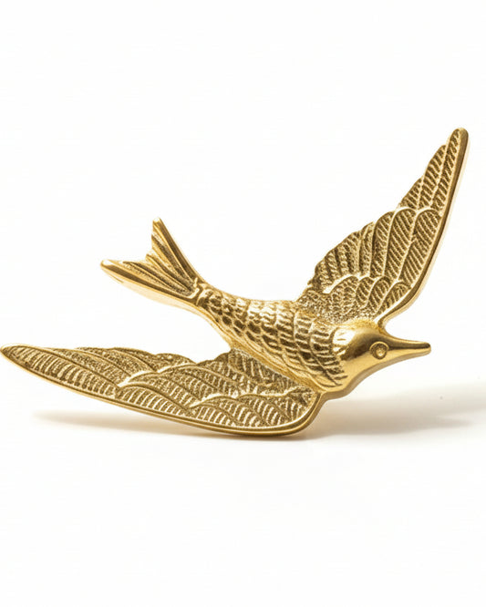 The 925 Birds Flying High Pin Earring