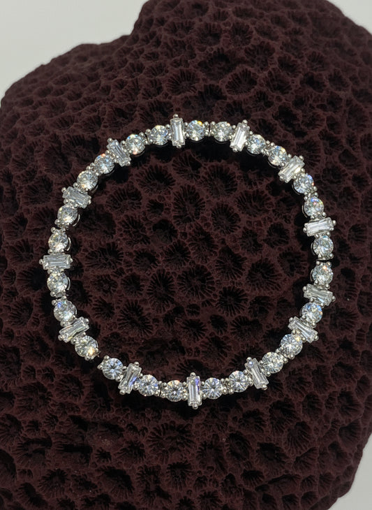 The 925 Irregular tennis bracelet