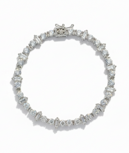 The 925 Irregular tennis bracelet