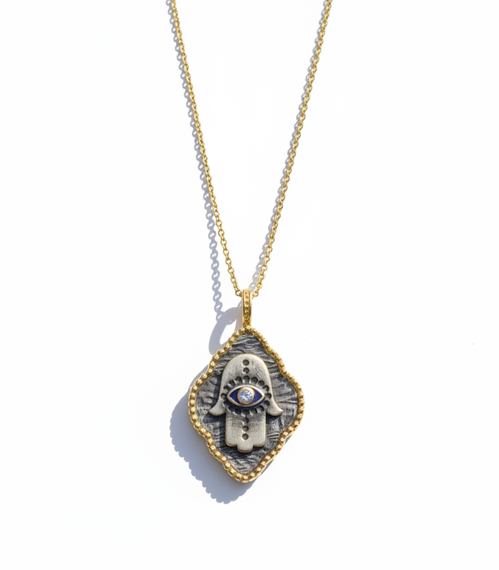 Vintage Hamsa kolye