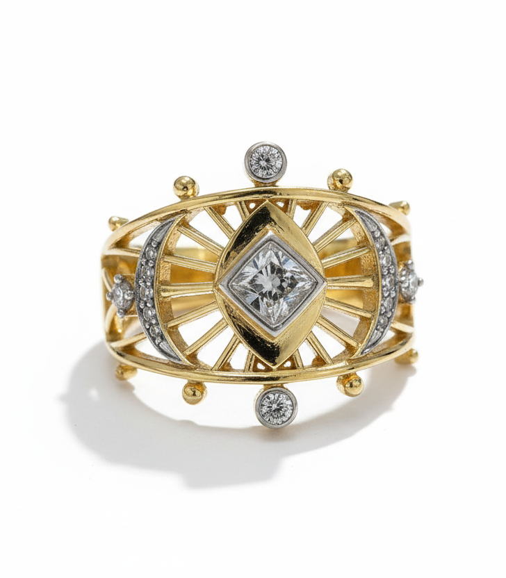 The 925 Hilluma Gaze ring