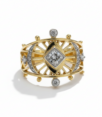 The 925 Hilluma Gaze ring