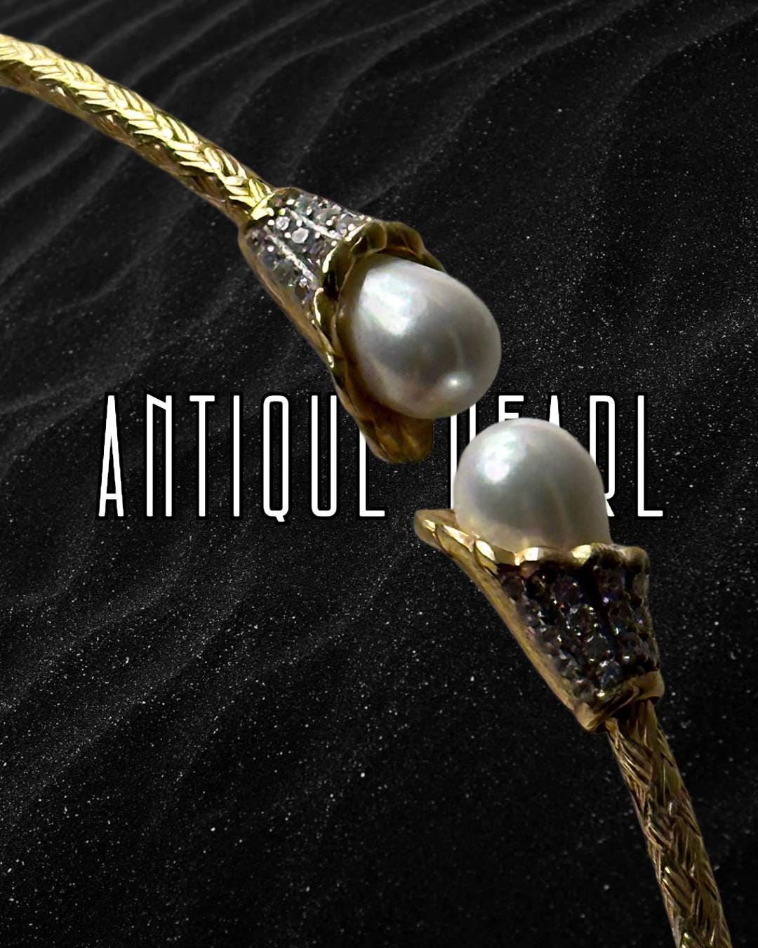 The 925 Antique Pearl Choker