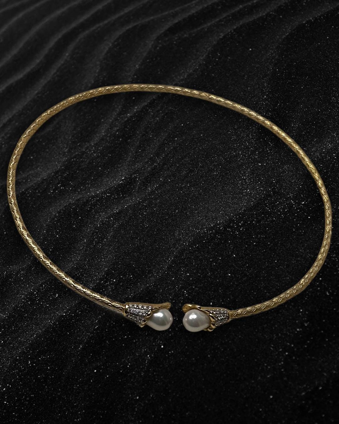 The 925 Antique Pearl Choker