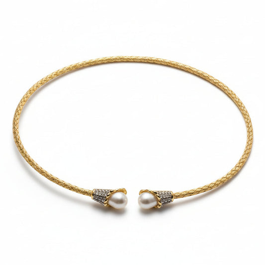 The 925 Antique Pearl Choker