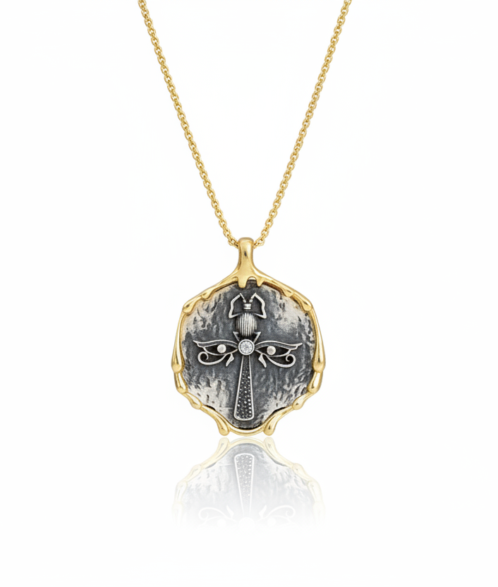 Ankh Key From Ra’s Eye kolye 