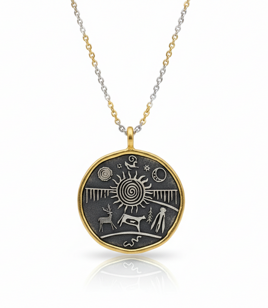 The 925 Crave Drawing necklace