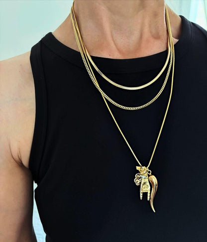 The 925 Gold Pepper necklace