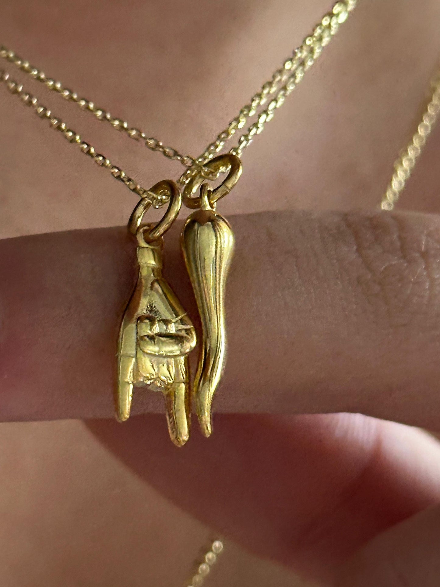 The 925 Gold Pepper necklace