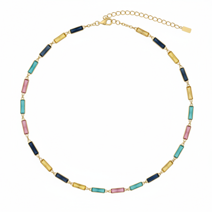 Rectangle Color kolye