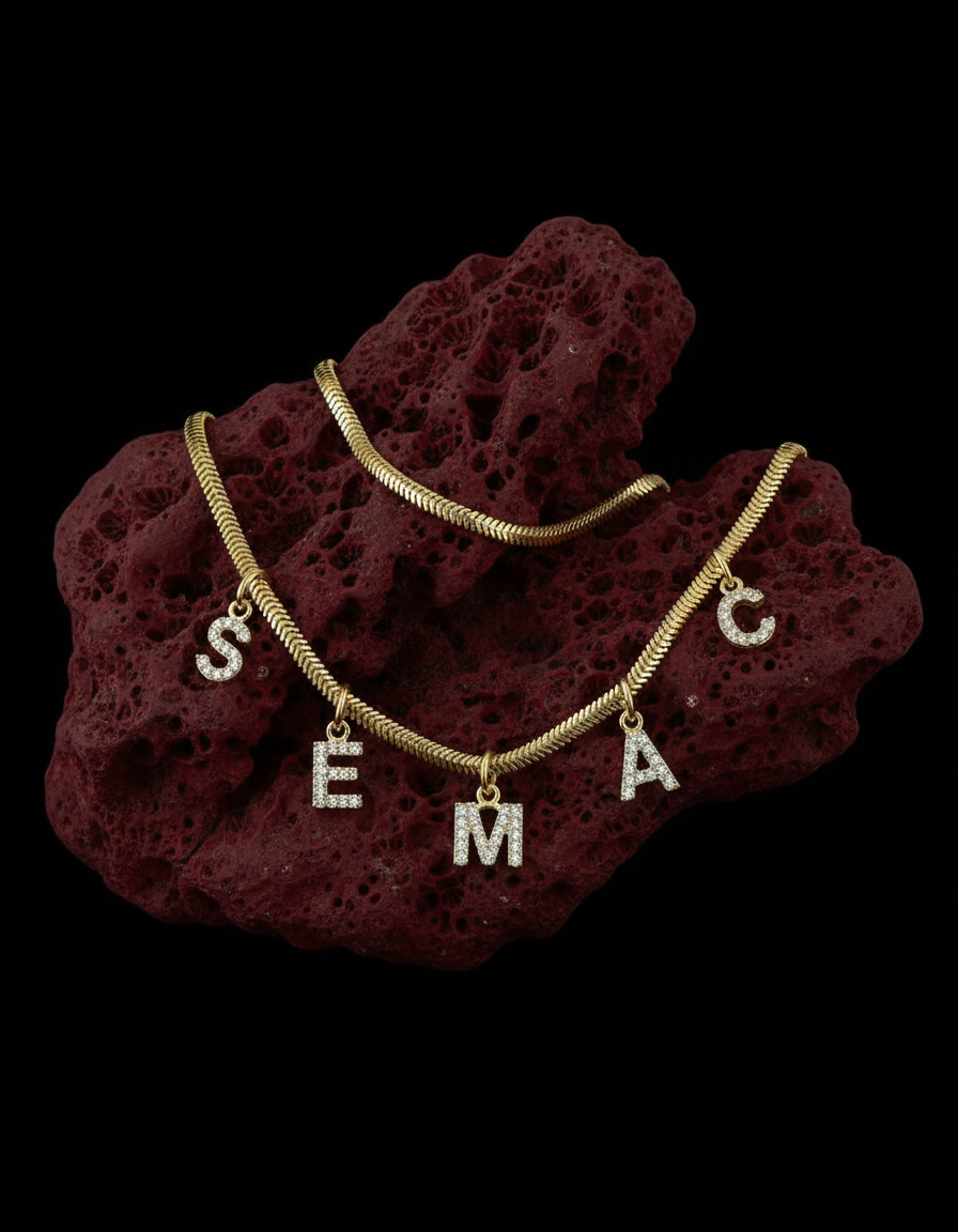 İtalyan zinciri harf kolye