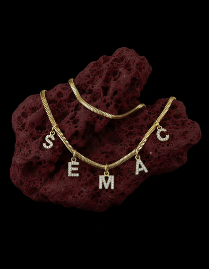 İtalyan zinciri harf kolye