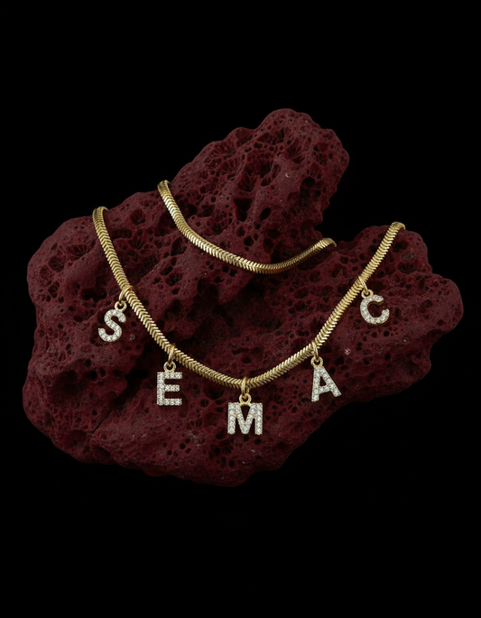 İtalyan zinciri harf kolye