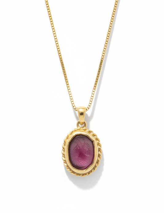 Vintage Profile kolye